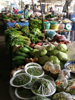 Local market greens