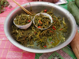 River weed, local delicacy